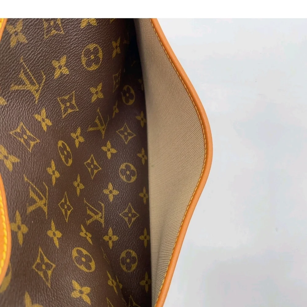 Auth Louis Vuitton Monogram Deauville Handbag W/DustBag - Picture 14 of 16